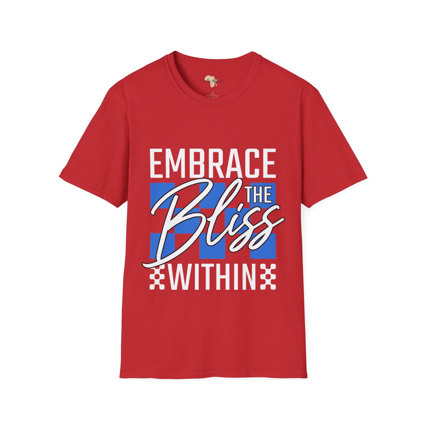 Embrace the bliss within unisex tee