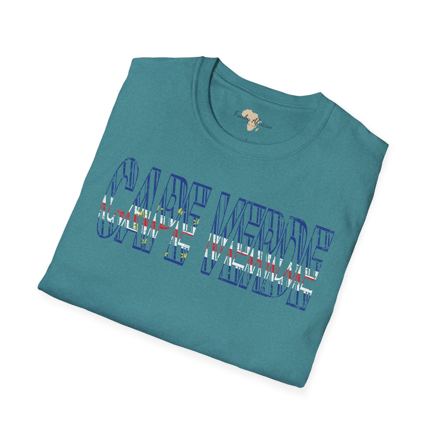Cabo Verde text unisex softstyle tee