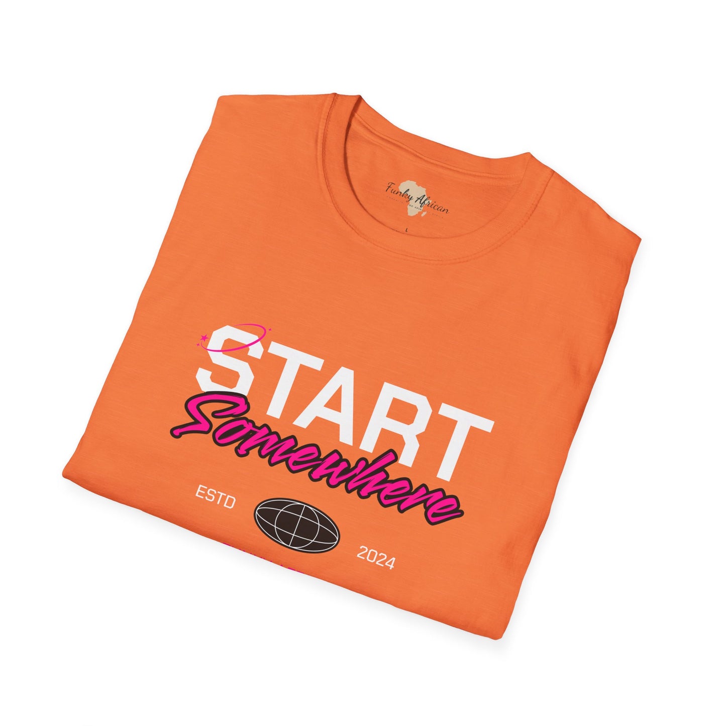 Just start unisex softstyle tee
