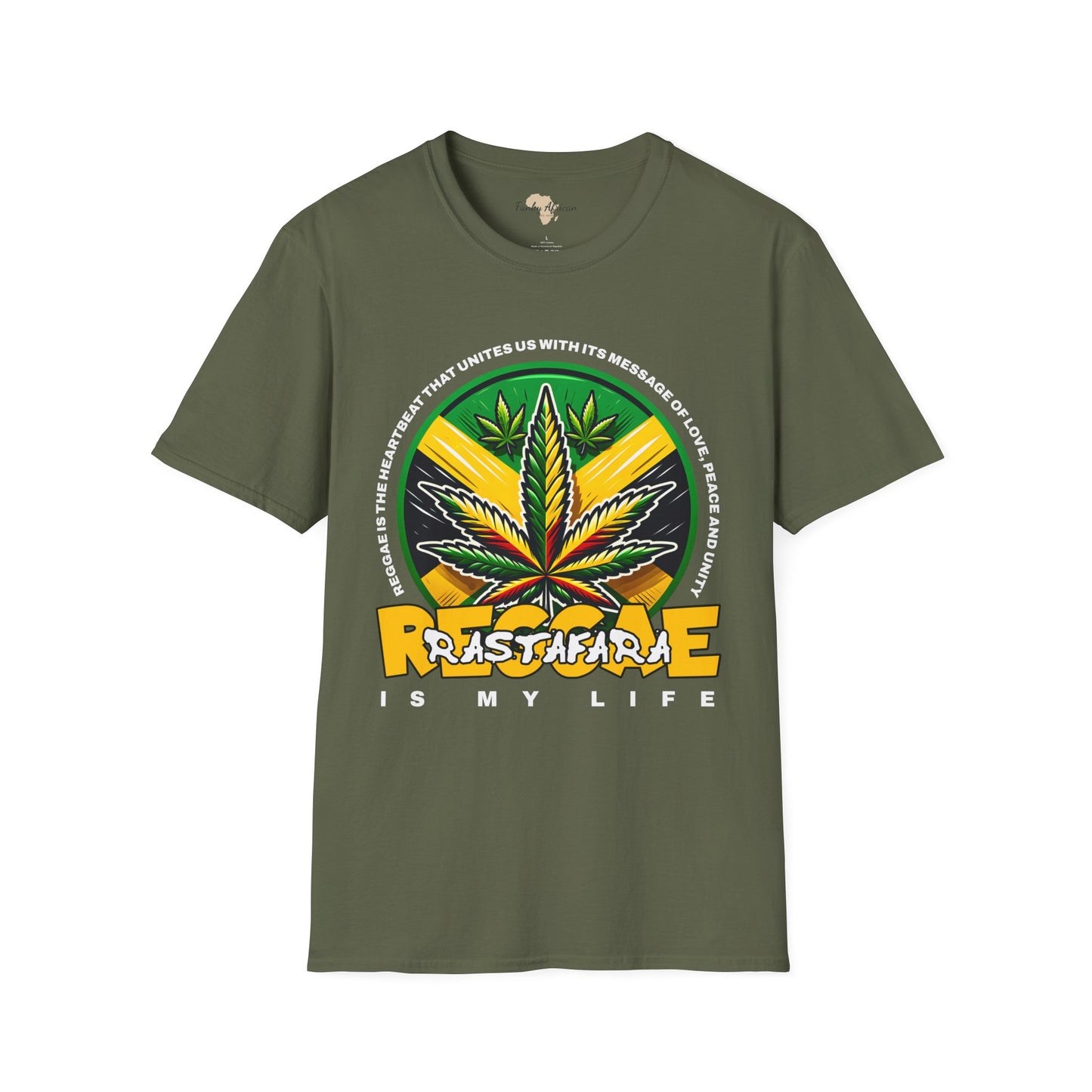 Reggae is my life unisex tee