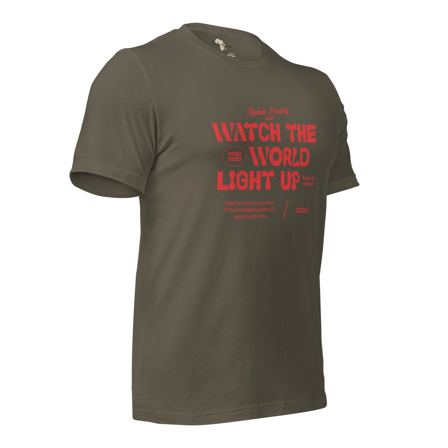 Watch the World Light Up Unisex t-shirt