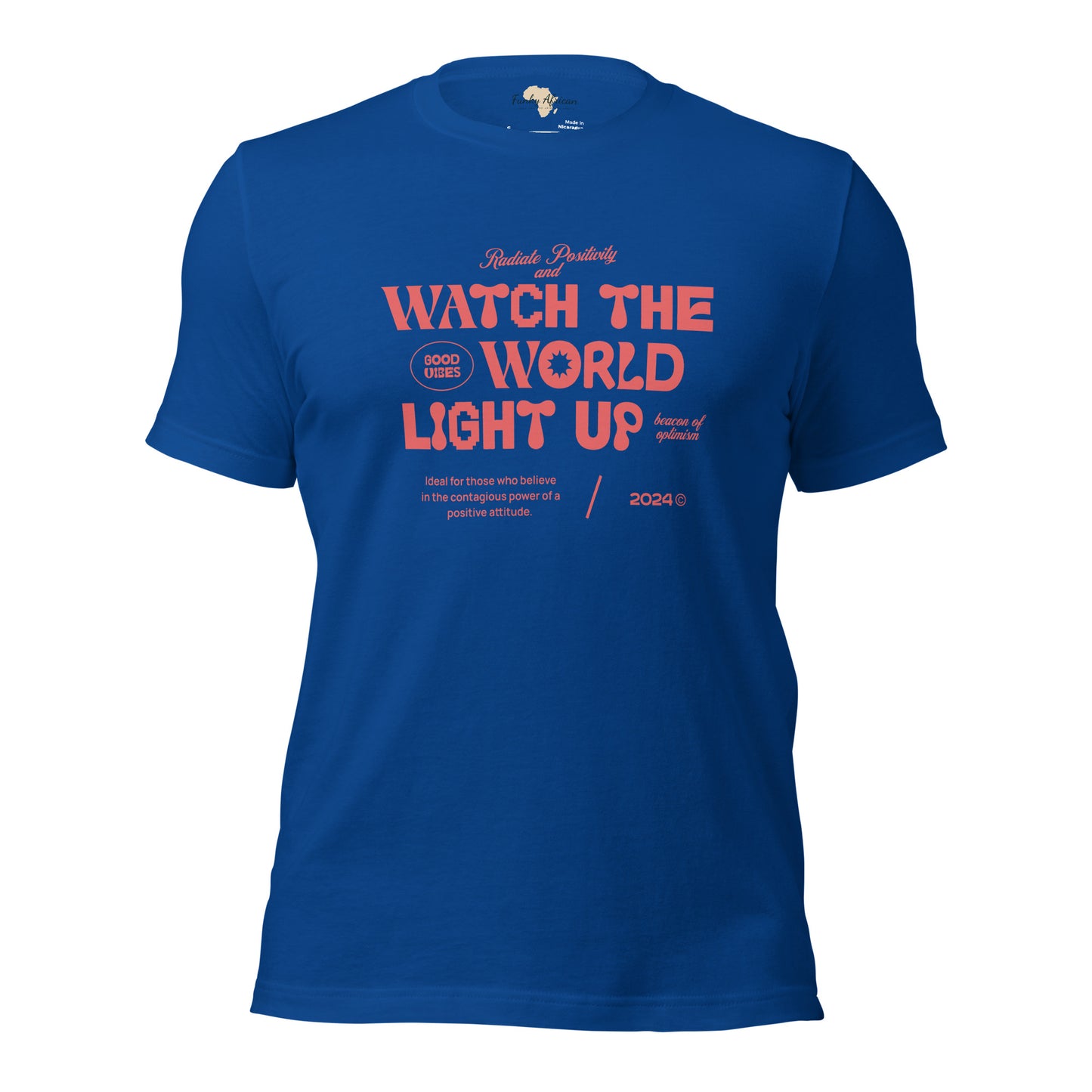 Watch the World Light Up Unisex t-shirt