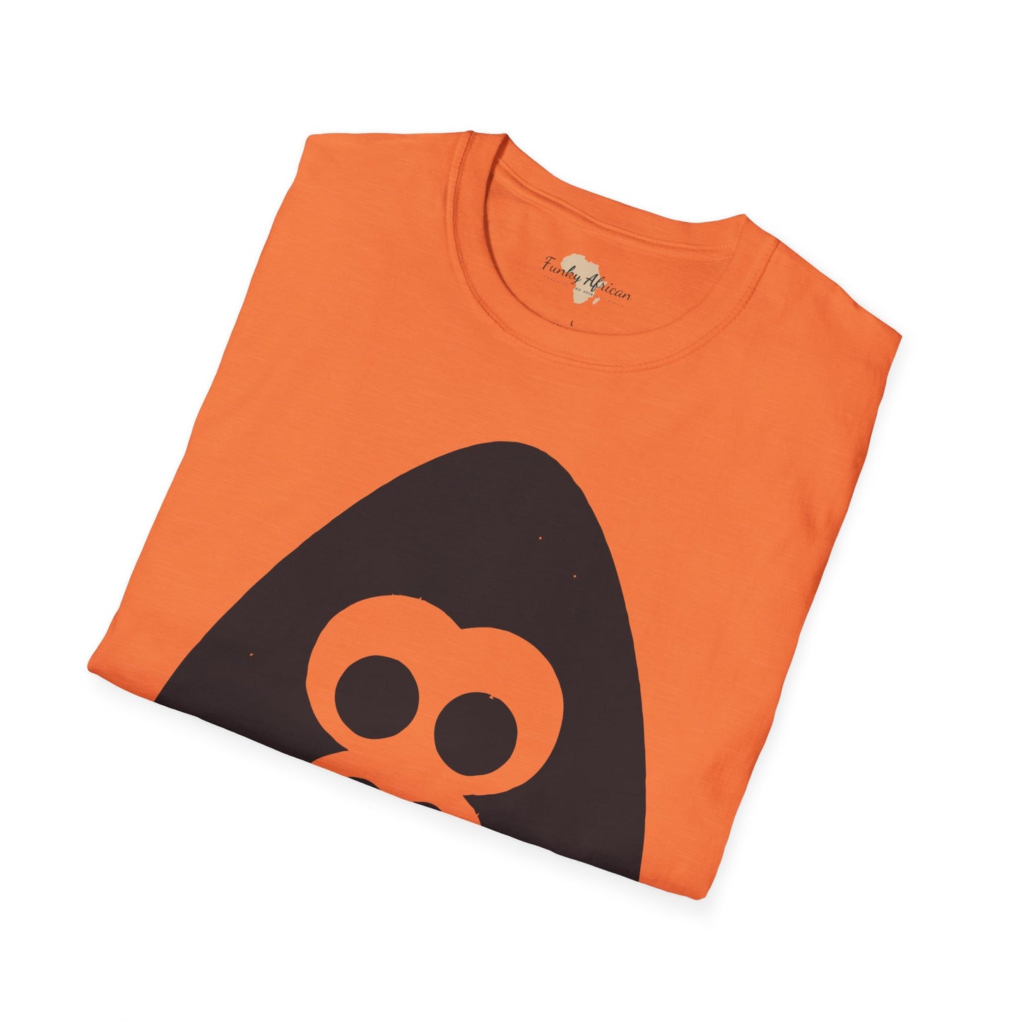 monkey graffiti unisex softstyle tee