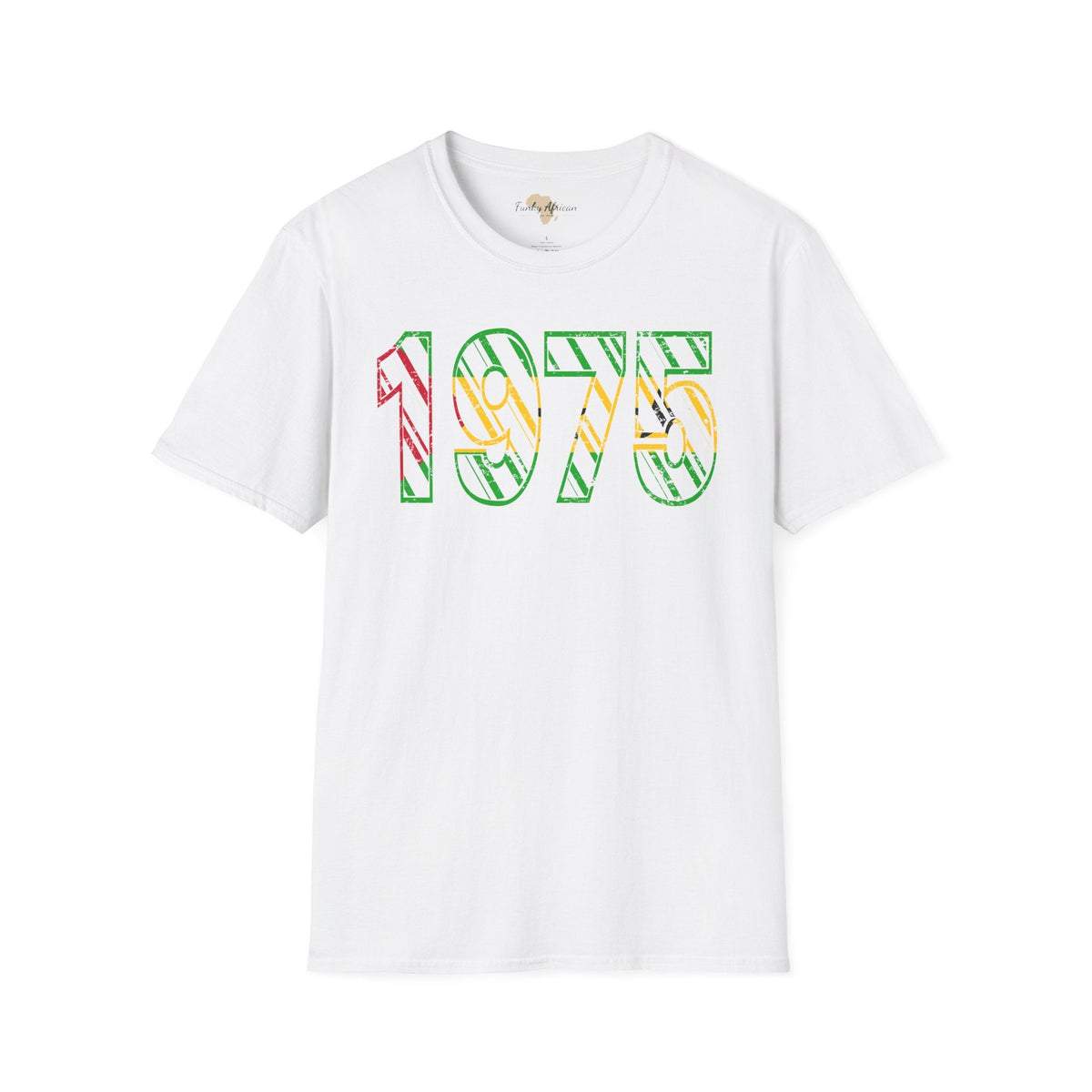 São Tomé and Príncipe year unisex softstyle tee Funky African