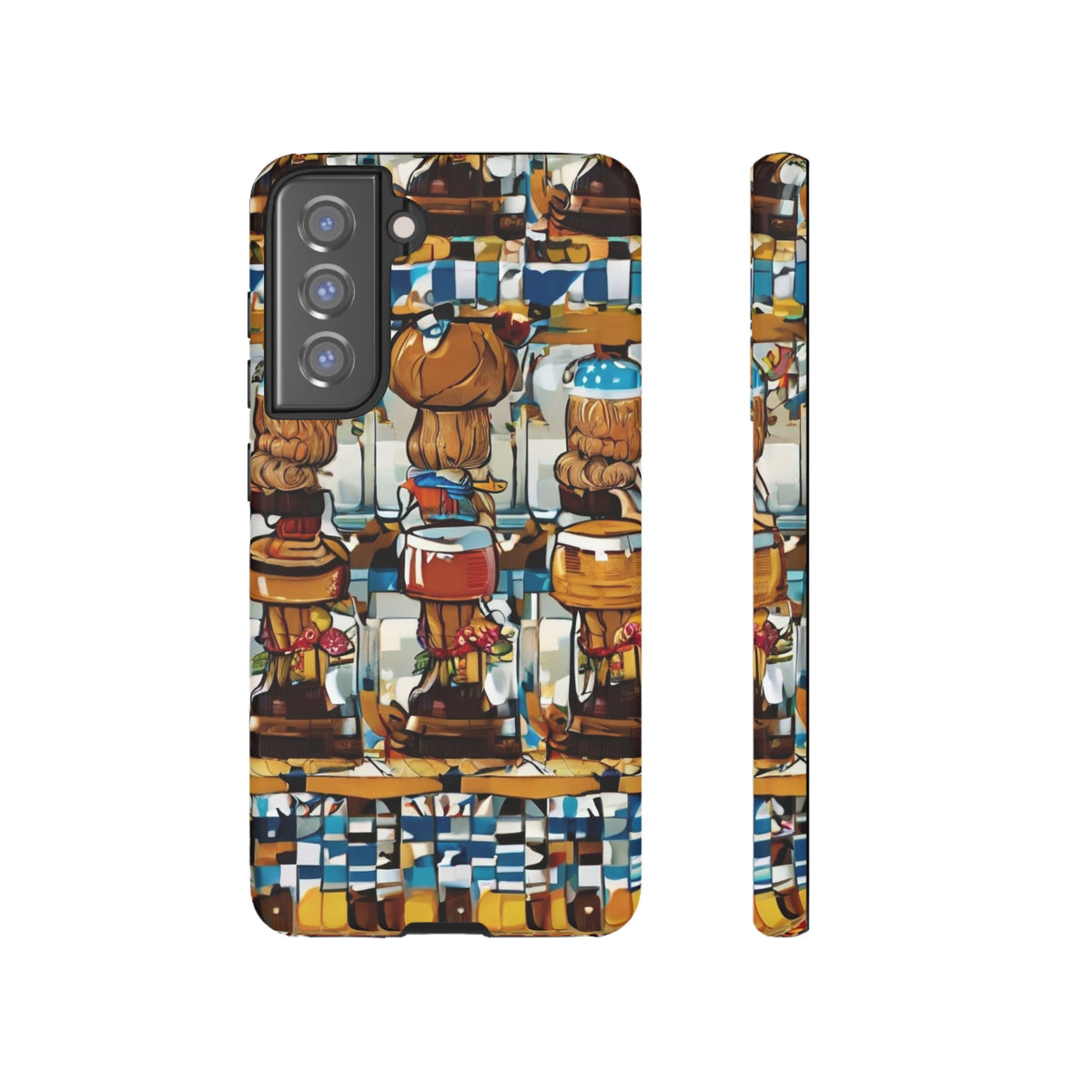 African Print Samsung Galaxy Tough Case Funky African