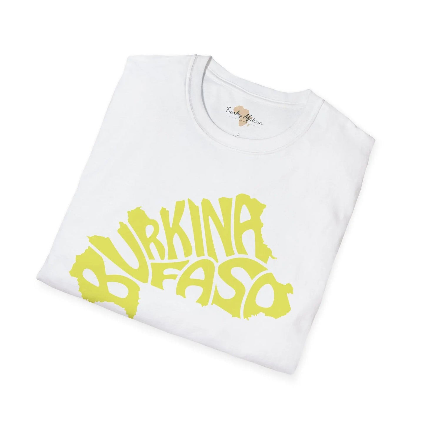 Burkina Faso cut unisex softstyle tee Funky African