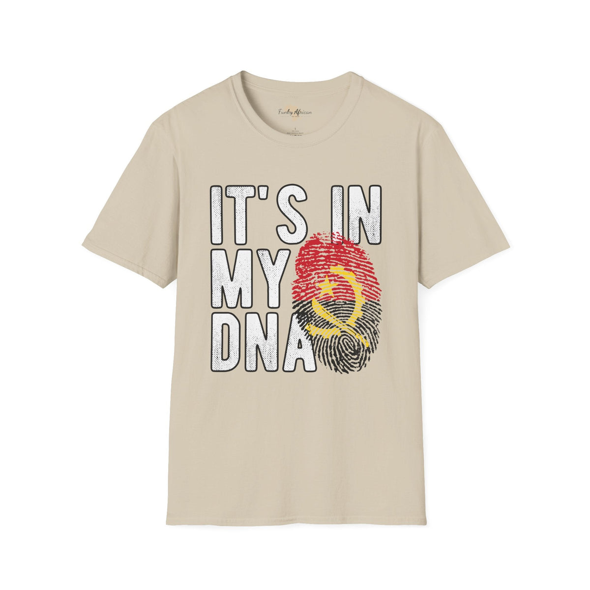 it's in my DNA unisex tee - Angola Funky African
