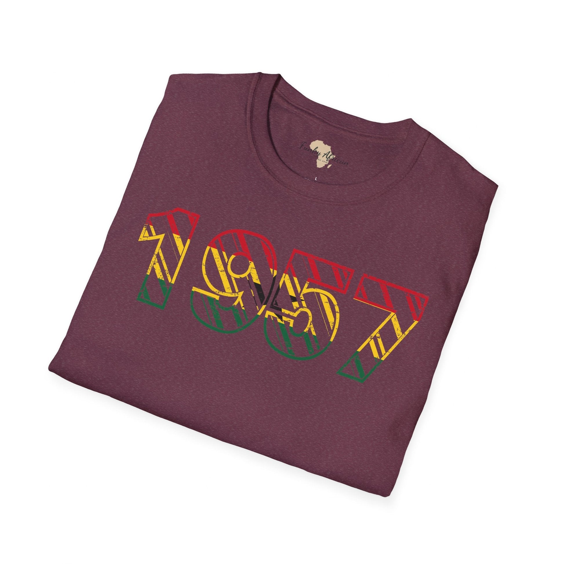 Ghana year unisex softstyle tee Funky African