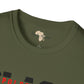 Unapologetically black unisex softstyle tee