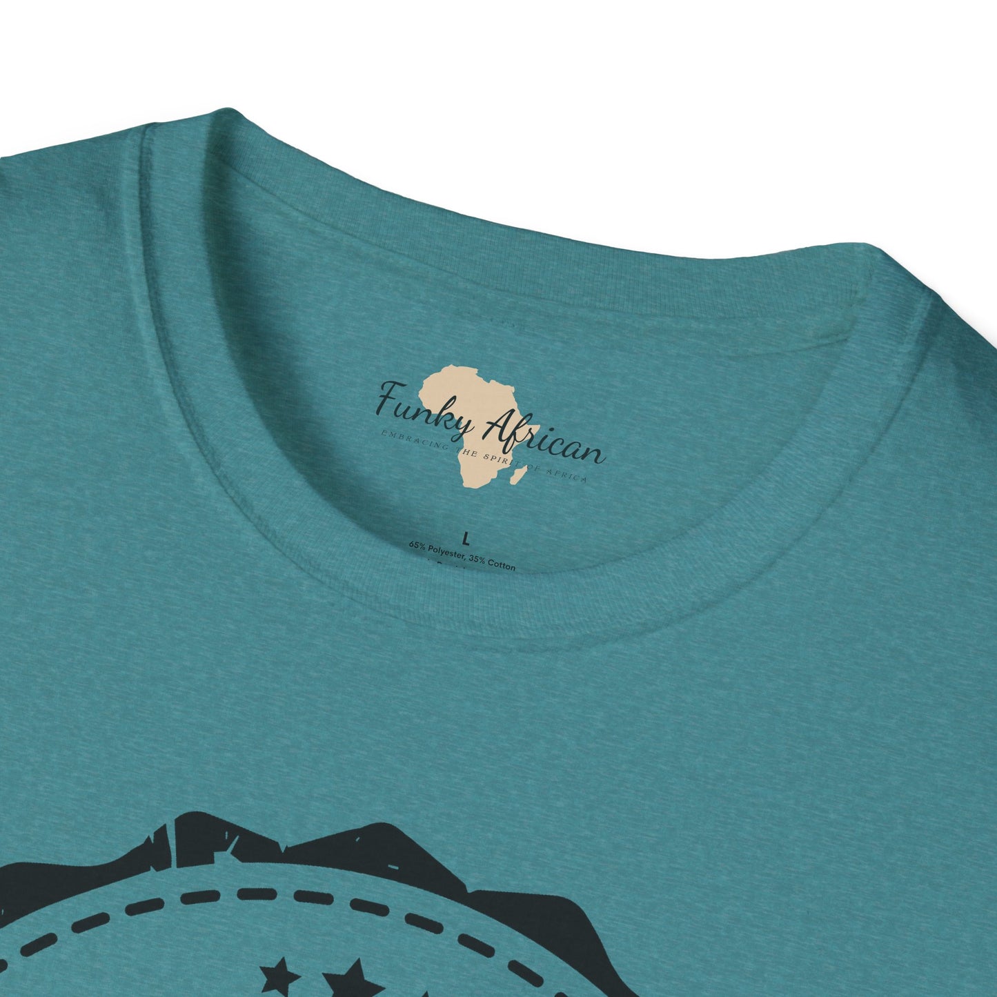 Libya Stamp unisex tee