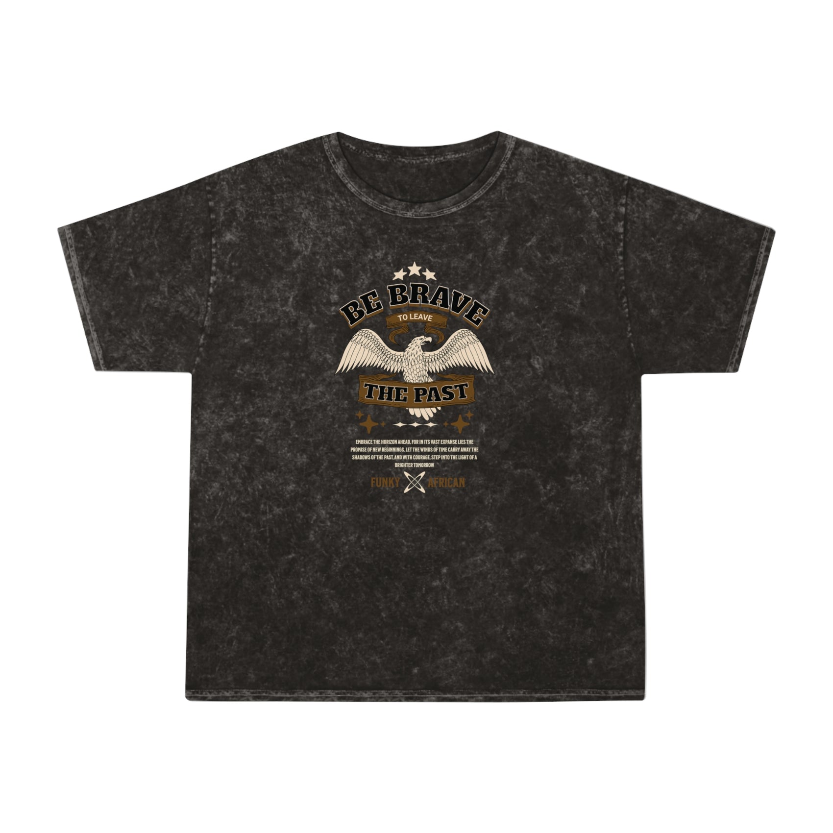 Be brave unisex wash tee