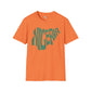 Nigeria cut unisex softstyle tee