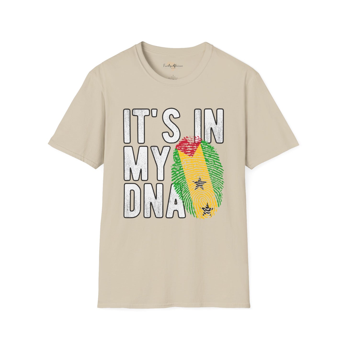 it's in my DNA unisex tee - São Tomé and Príncipe
