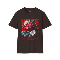 Hope lights the way unisex tee