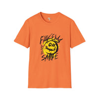 Fake smile unisex tee