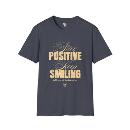 Stay positive unisex softstyle tee