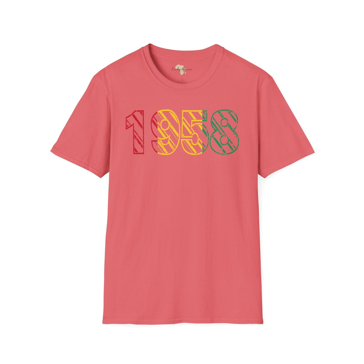 Guinean year unisex softstyle tee Funky African