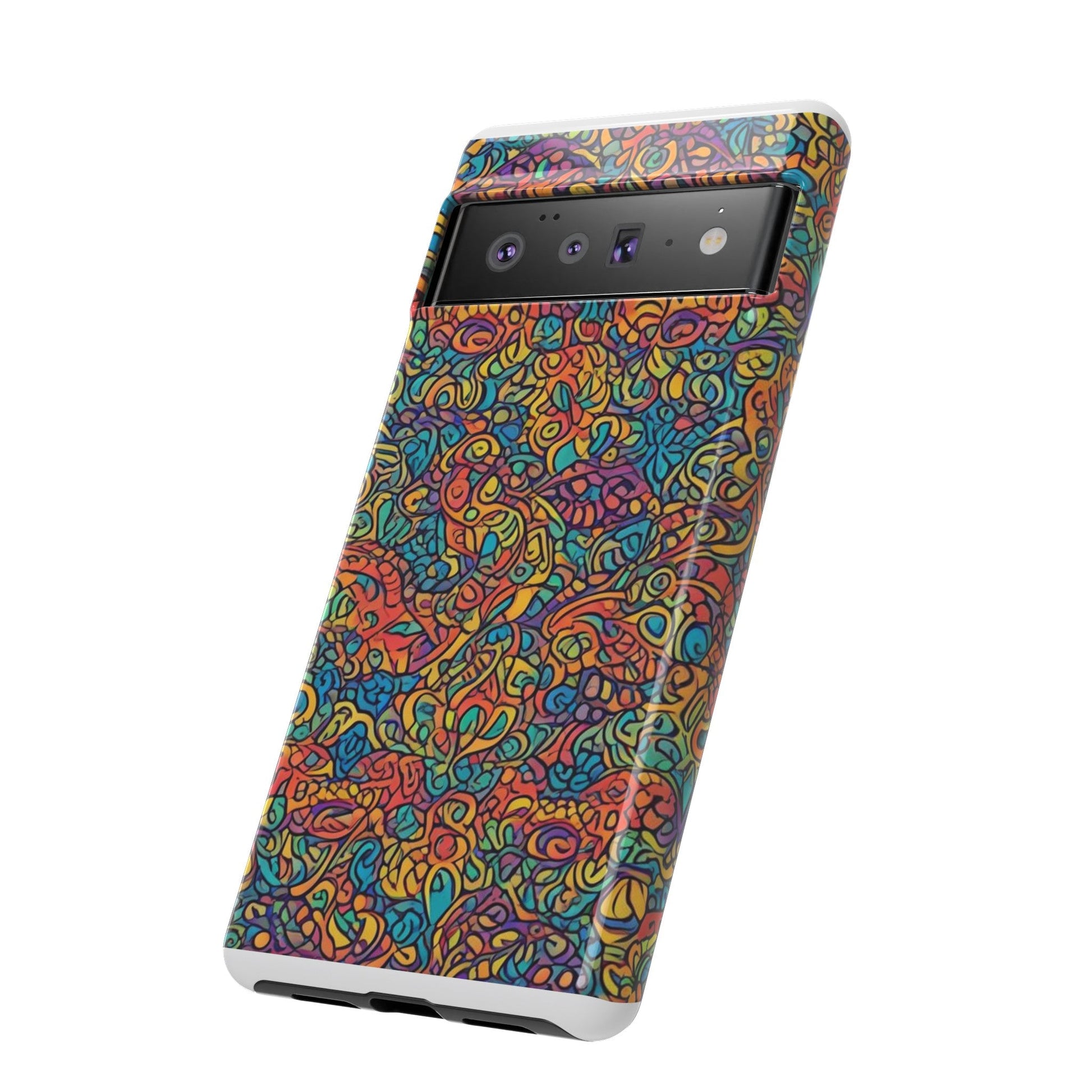 African Print Google Pixel Tough Cases Funky African