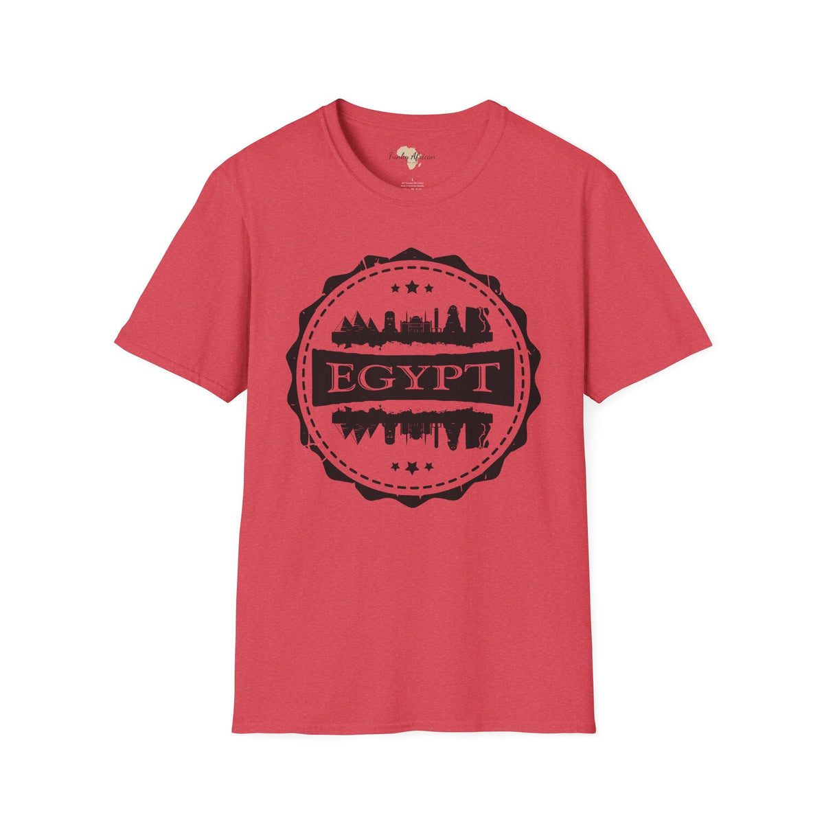 Egypt Stamp unisex tee Funky African