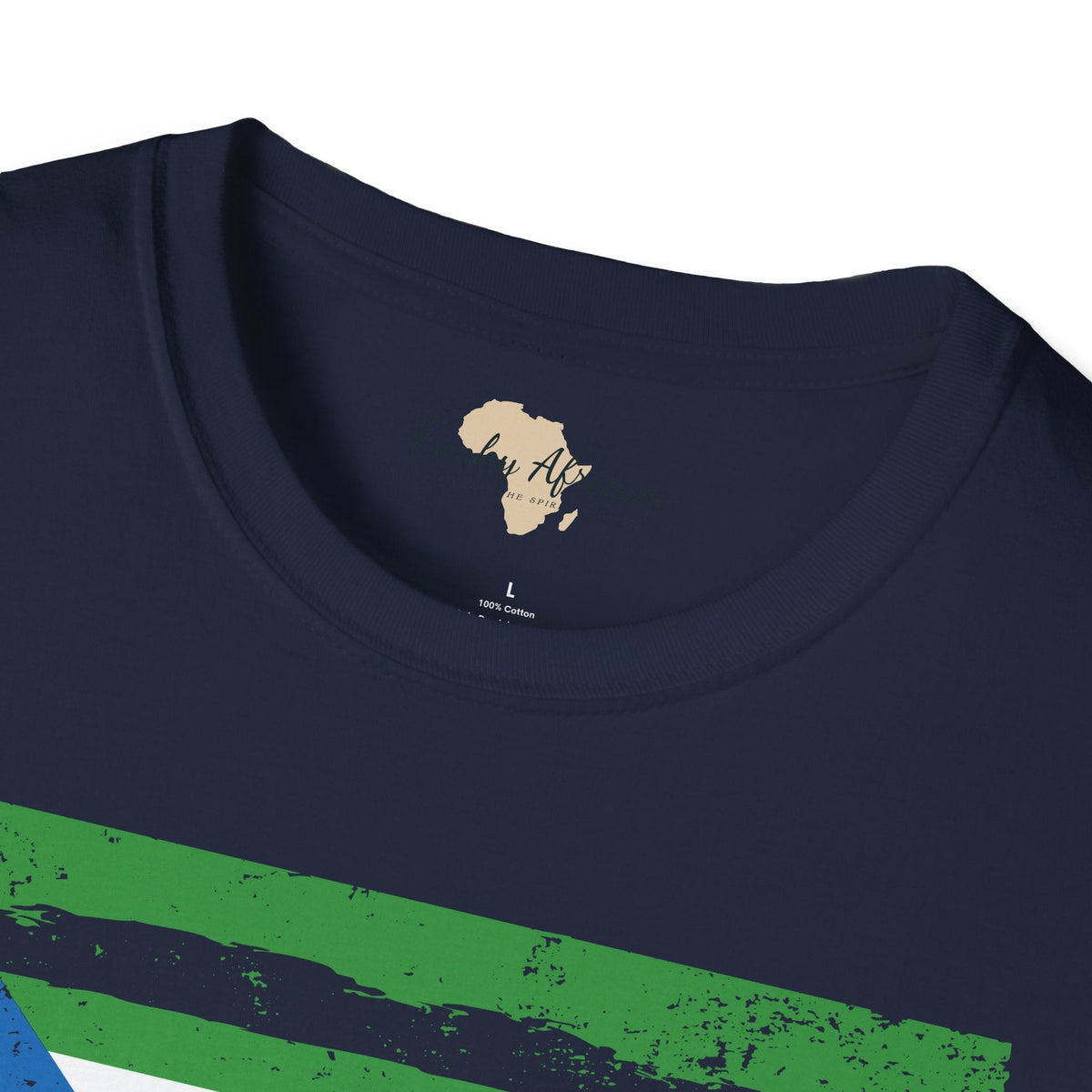 Equatorial Guinea strip unisex softstyle tee Funky African