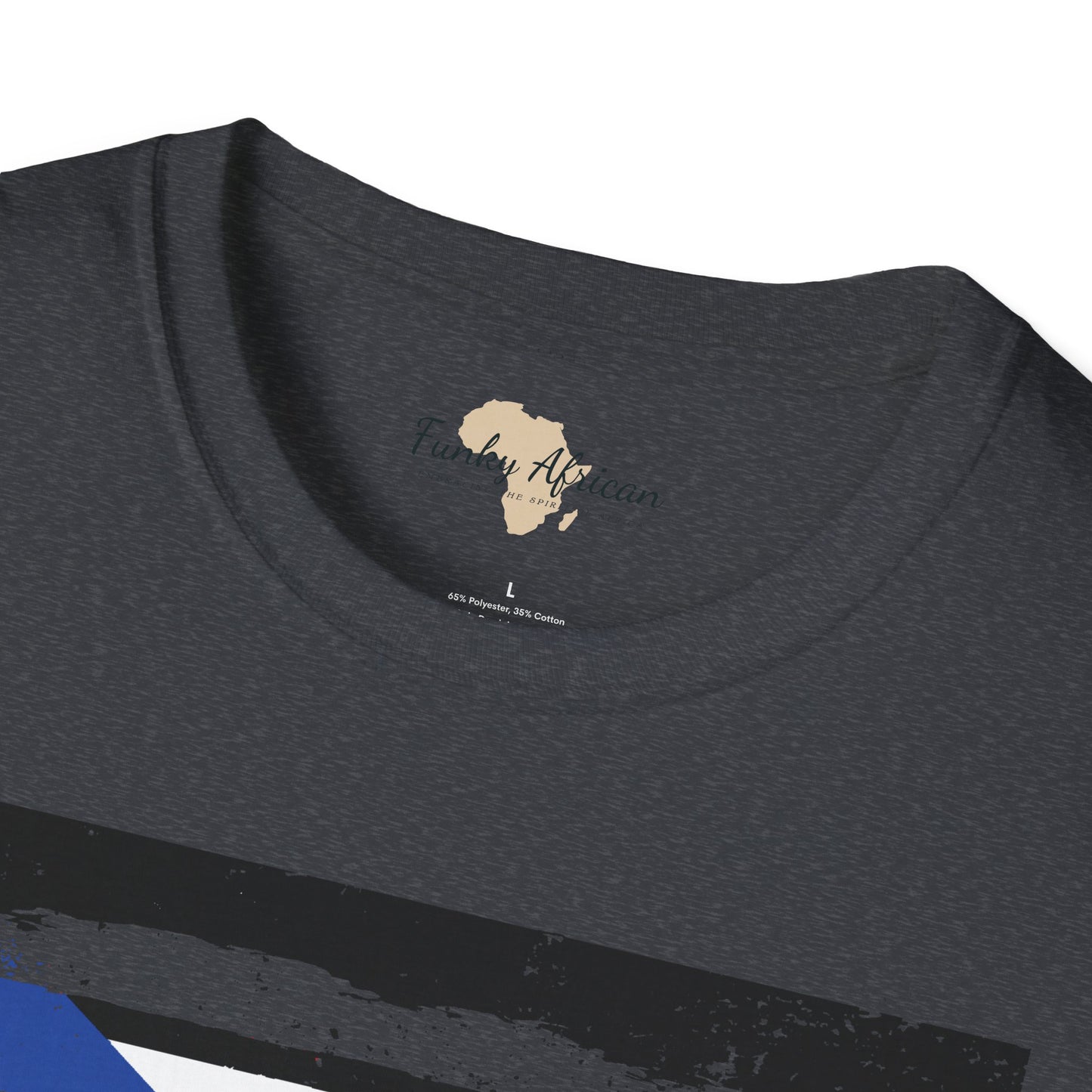 South Sudan strip unisex softstyle tee