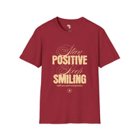 Stay positive unisex softstyle tee