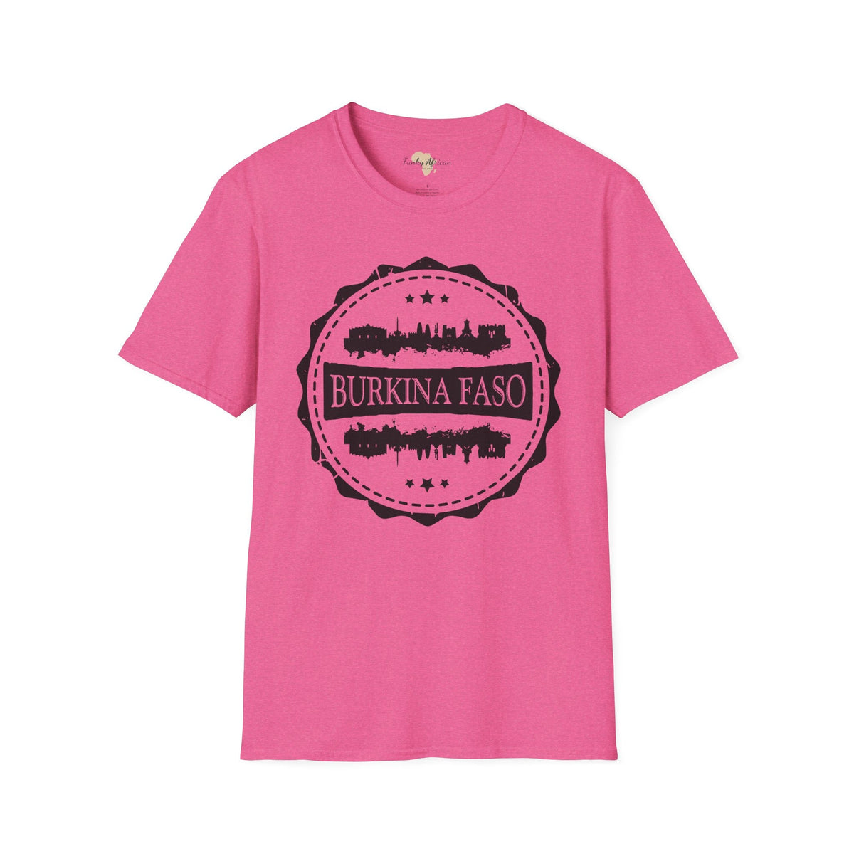 Burkina Faso Stamp unisex tee Funky African