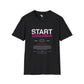 Just start unisex softstyle tee