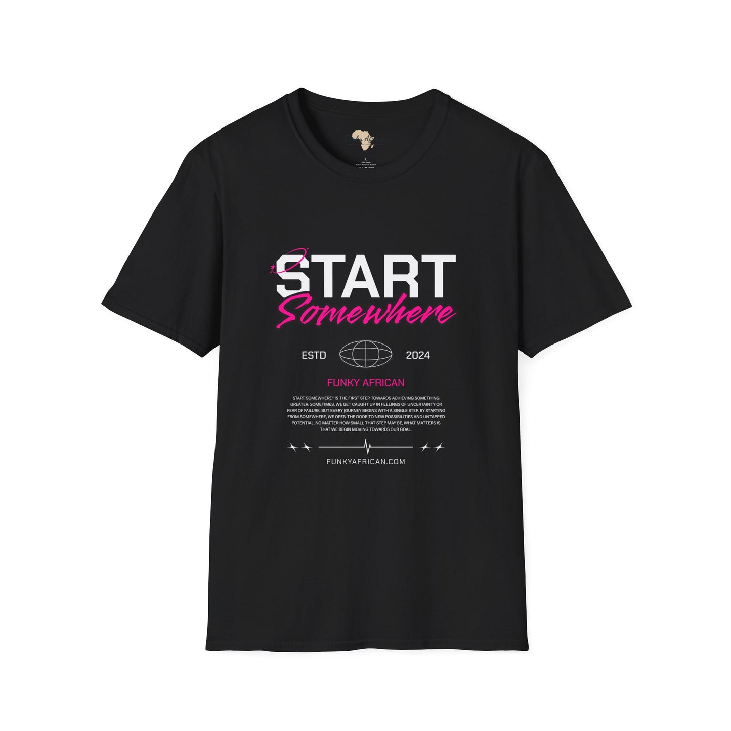 Just start unisex softstyle tee
