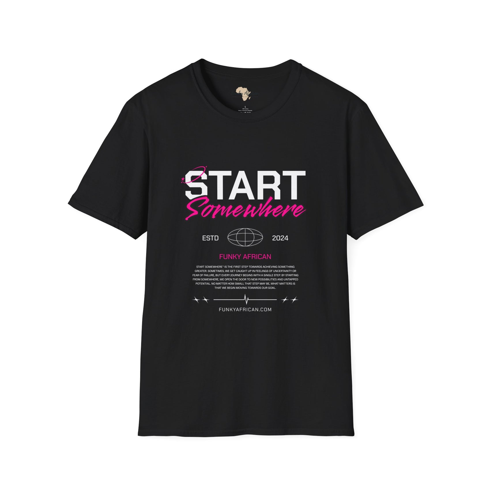 Just start unisex softstyle tee