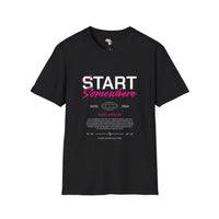 Just start unisex softstyle tee