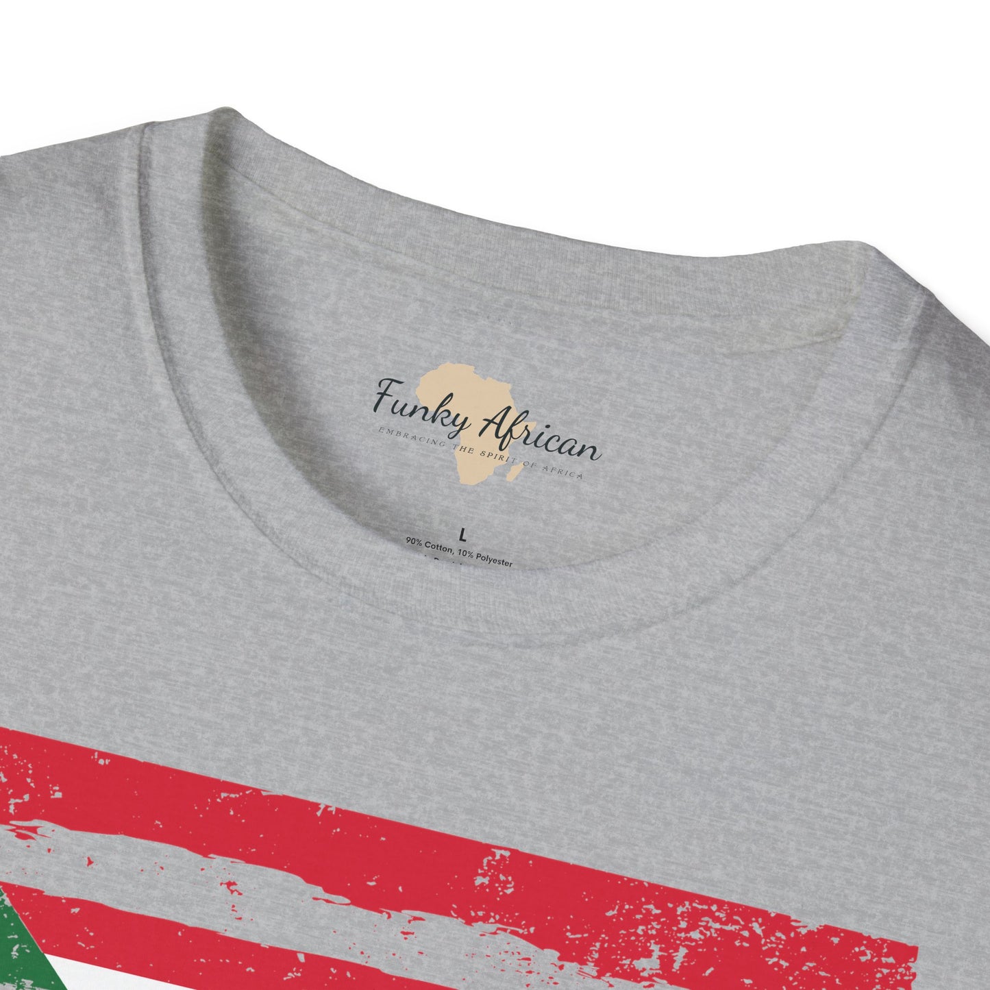 Sudan strip unisex softstyle tee