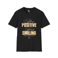 Stay positive unisex softstyle tee