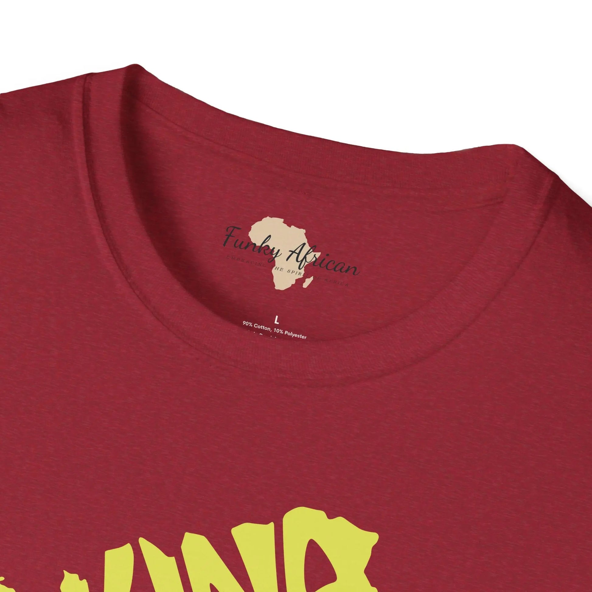 Burkina Faso cut unisex softstyle tee Funky African