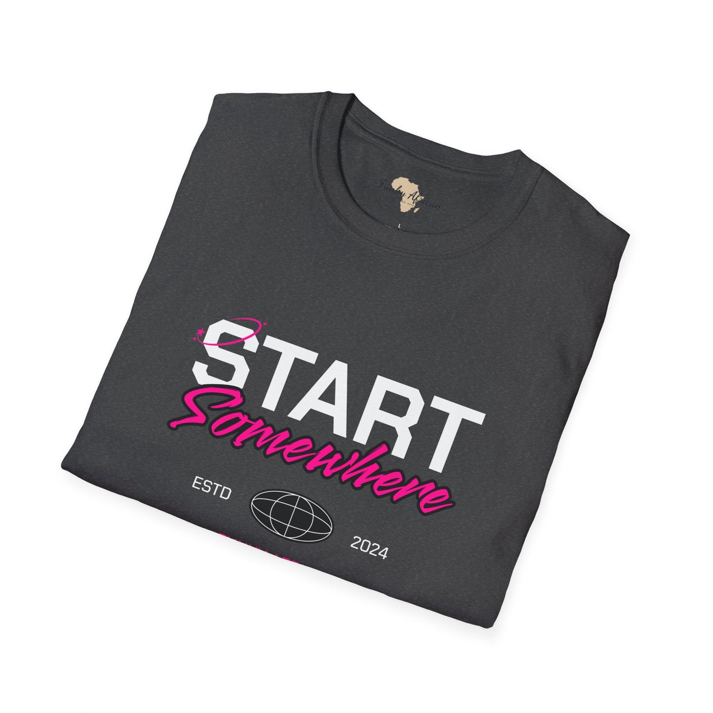 Just start unisex softstyle tee