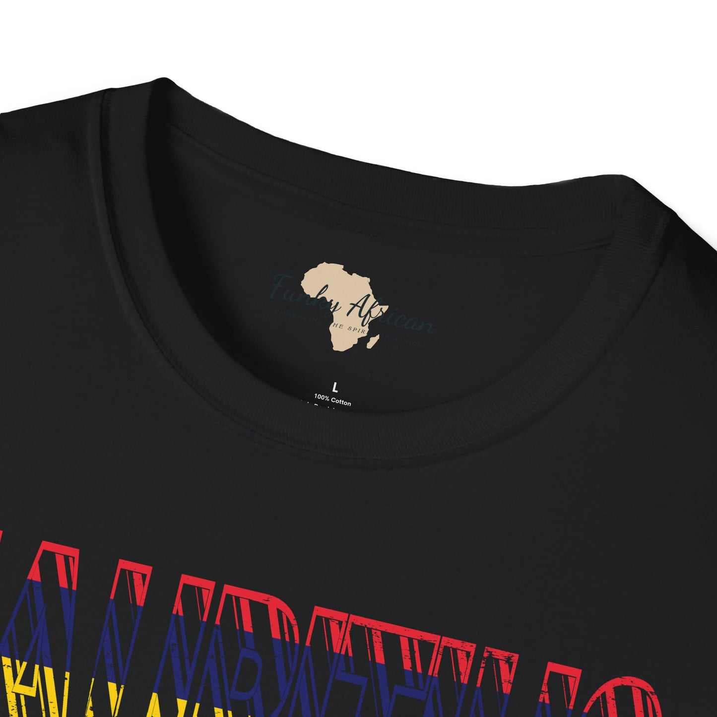 Mauritius text unisex softstyle tee
