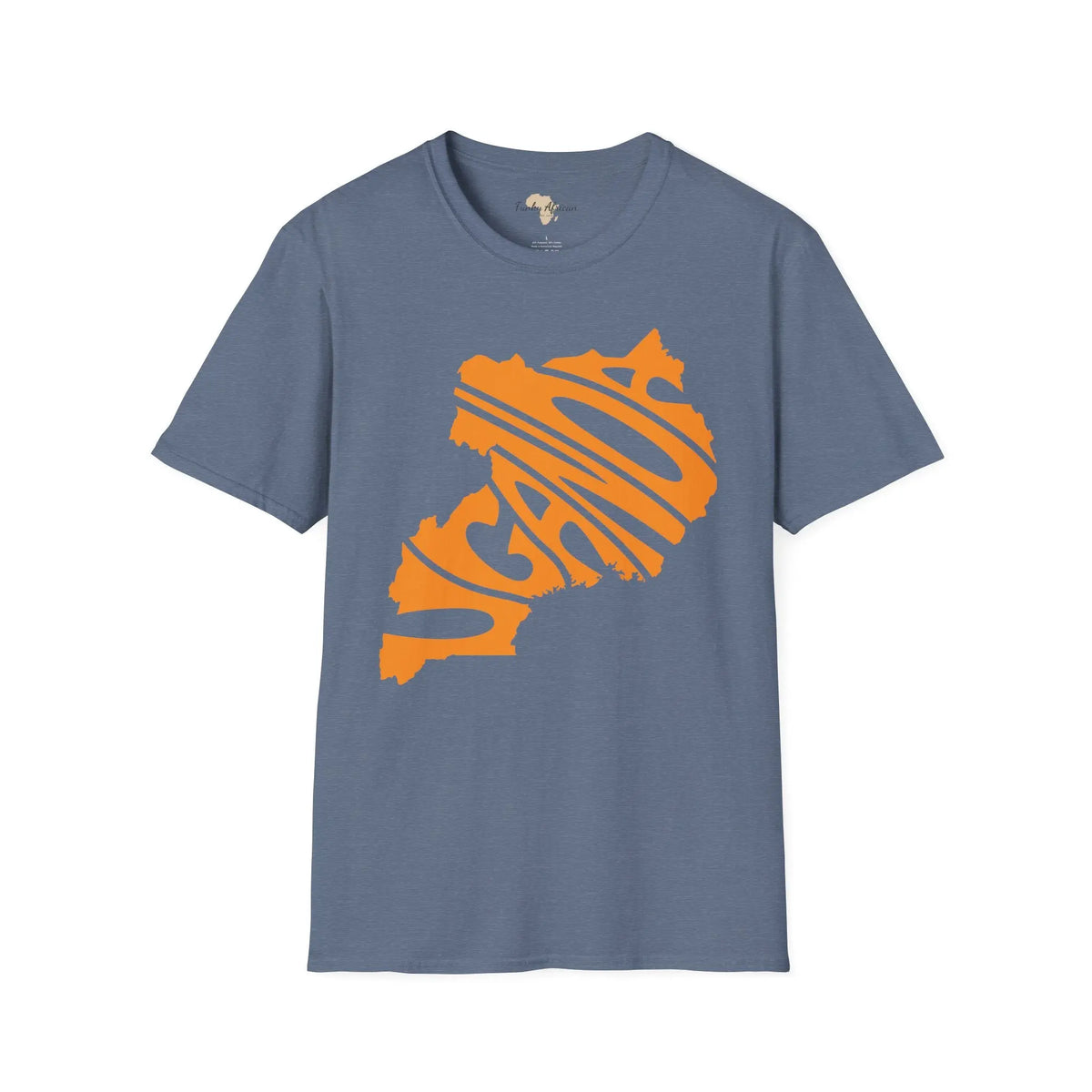 Uganda cut unisex softstyle tee Funky African
