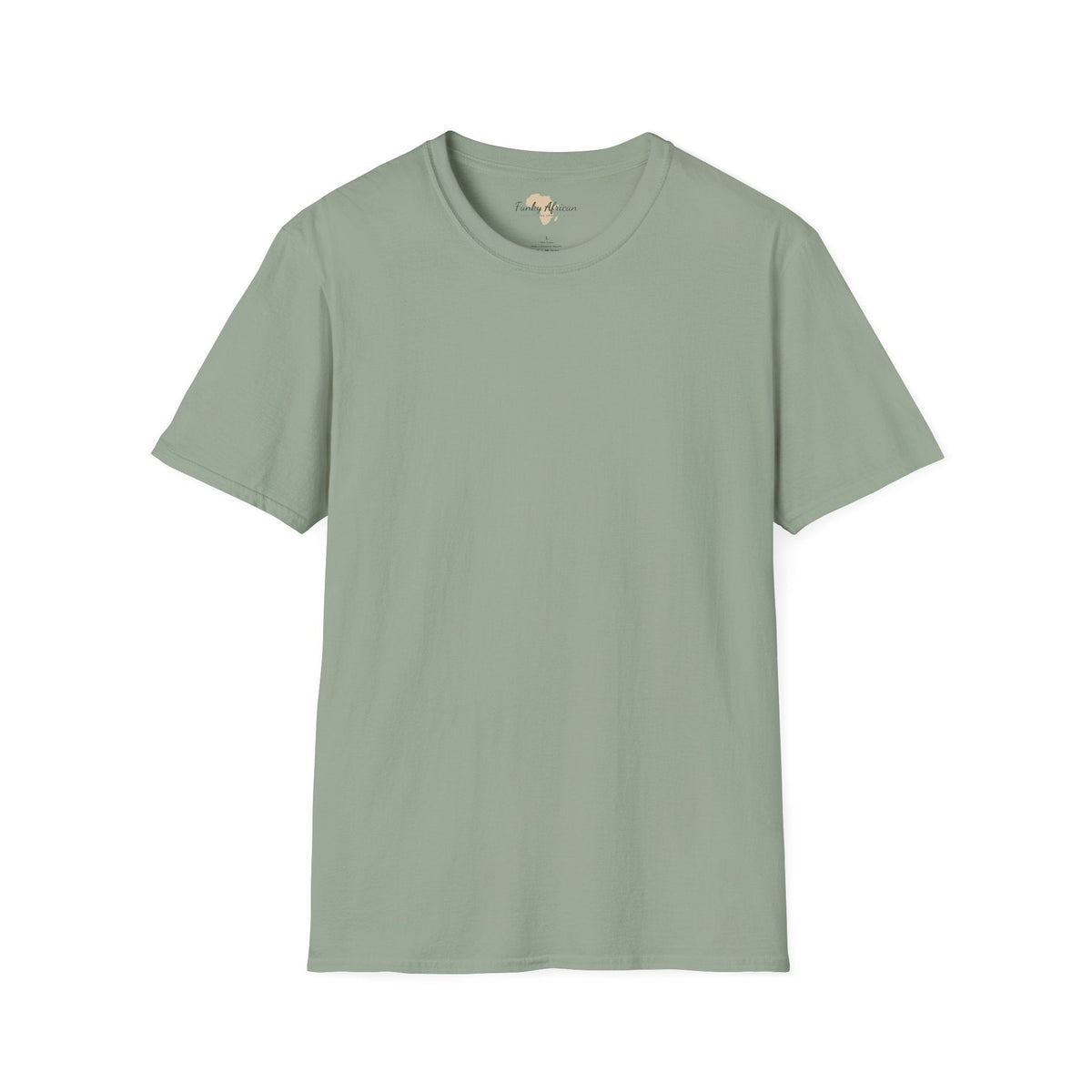 Blank unisex softstyle tee Funky African