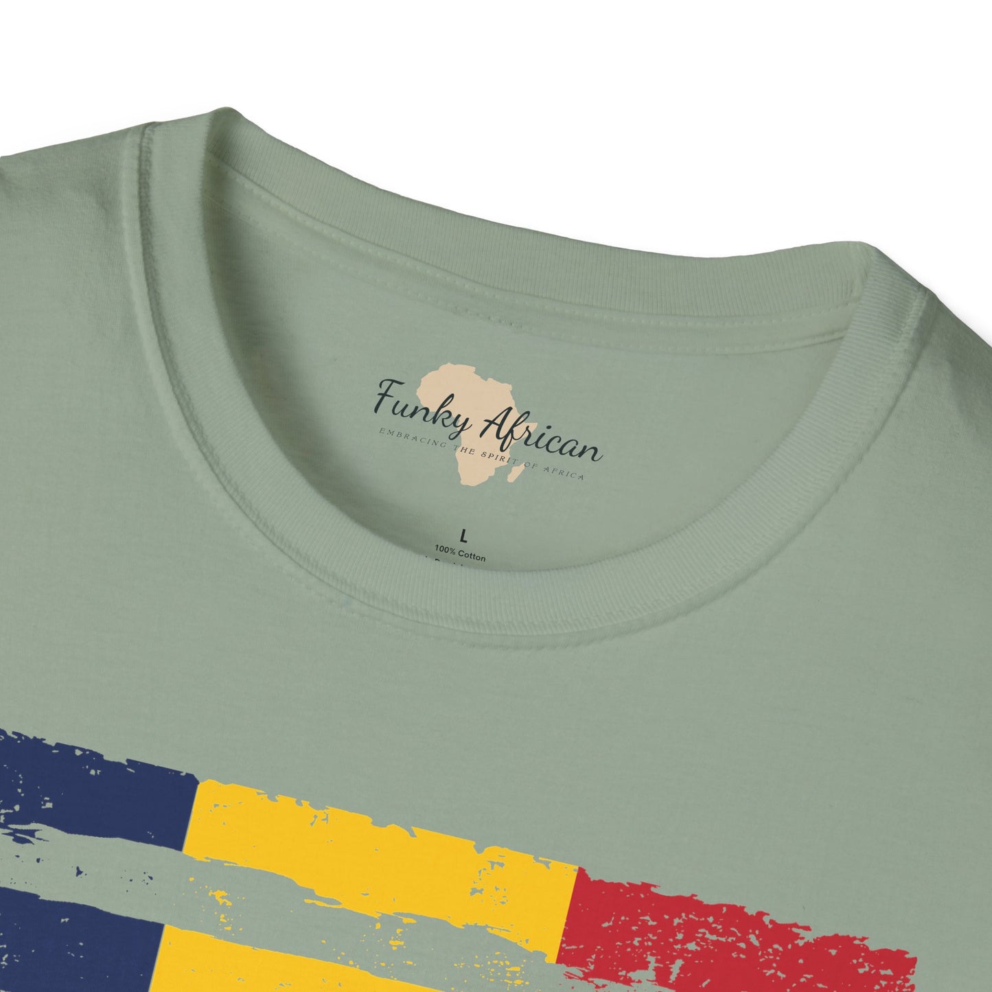 Chad strip unisex softstyle tee