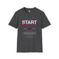 Just start unisex softstyle tee