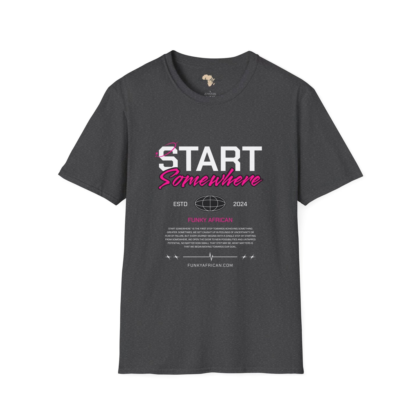 Just start unisex softstyle tee