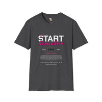 Just start unisex softstyle tee