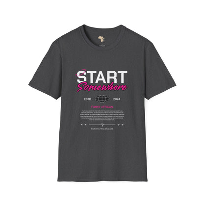 Just start unisex softstyle tee