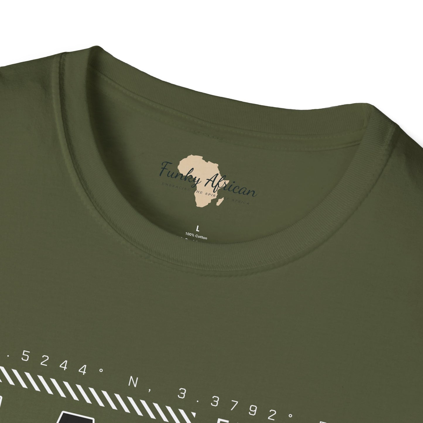 Lagos nigeria unisex softstyle tee