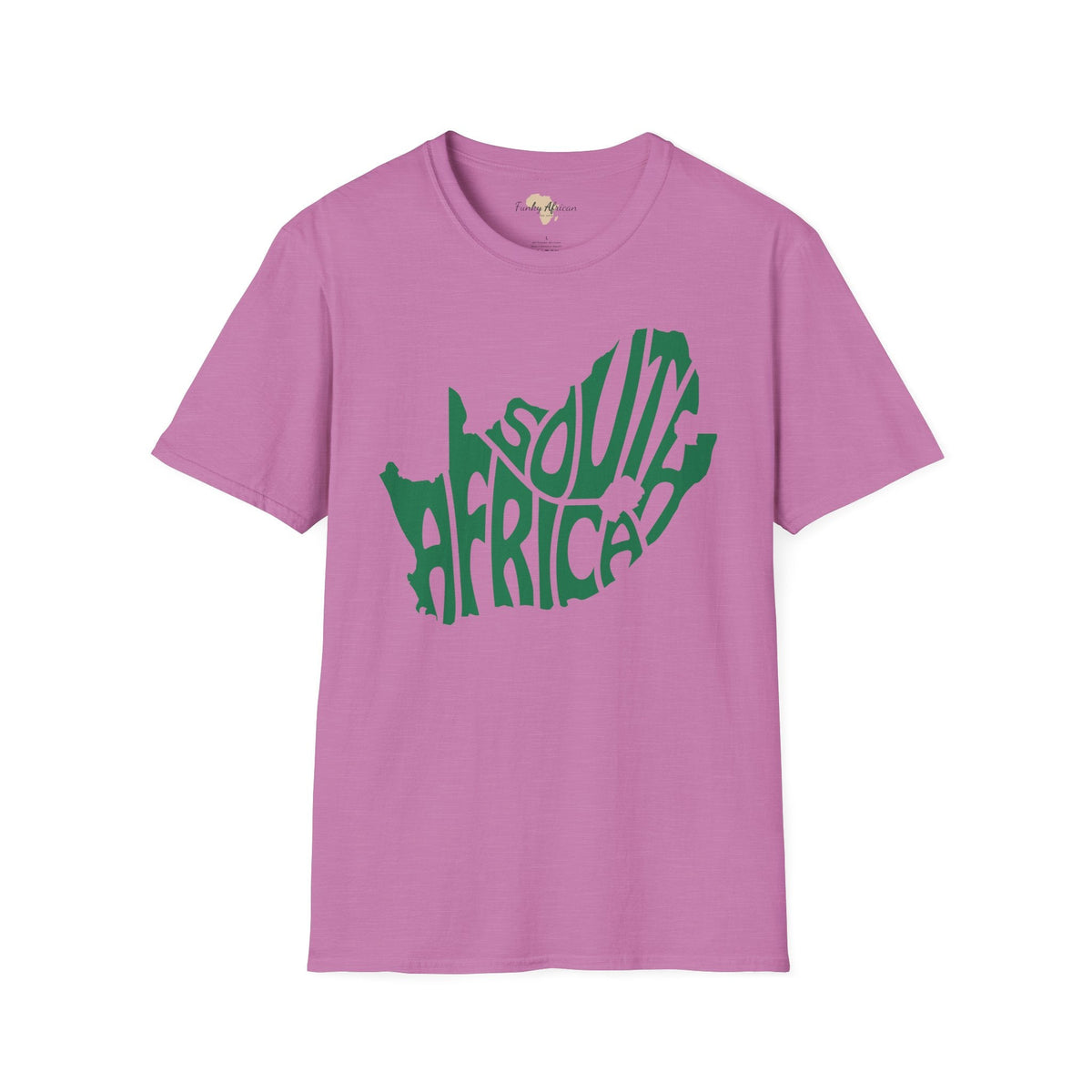 South Africa cut unisex softstyle tee Funky African