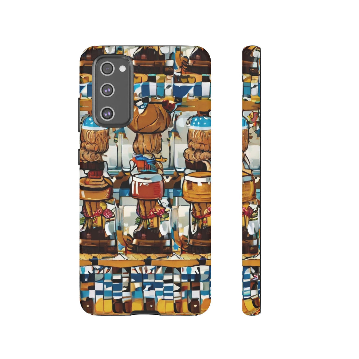 African Print Samsung Galaxy Tough Case Funky African