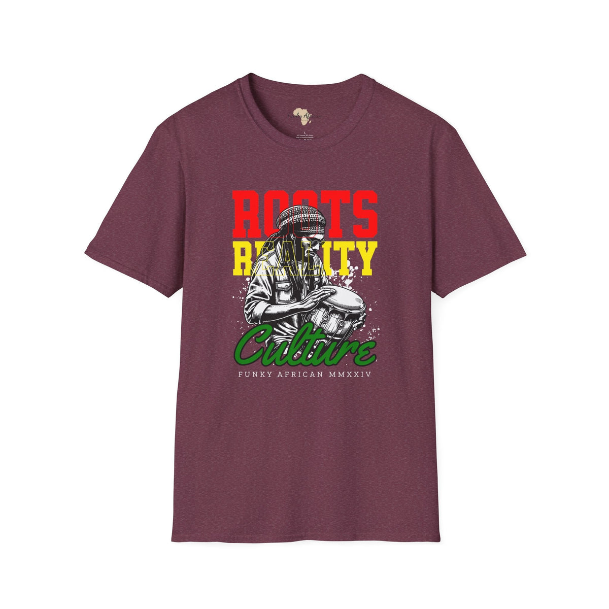 Roots reality unisex tee Funky African