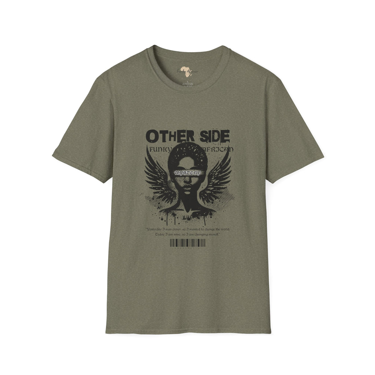 Other side unisex tee Funky African