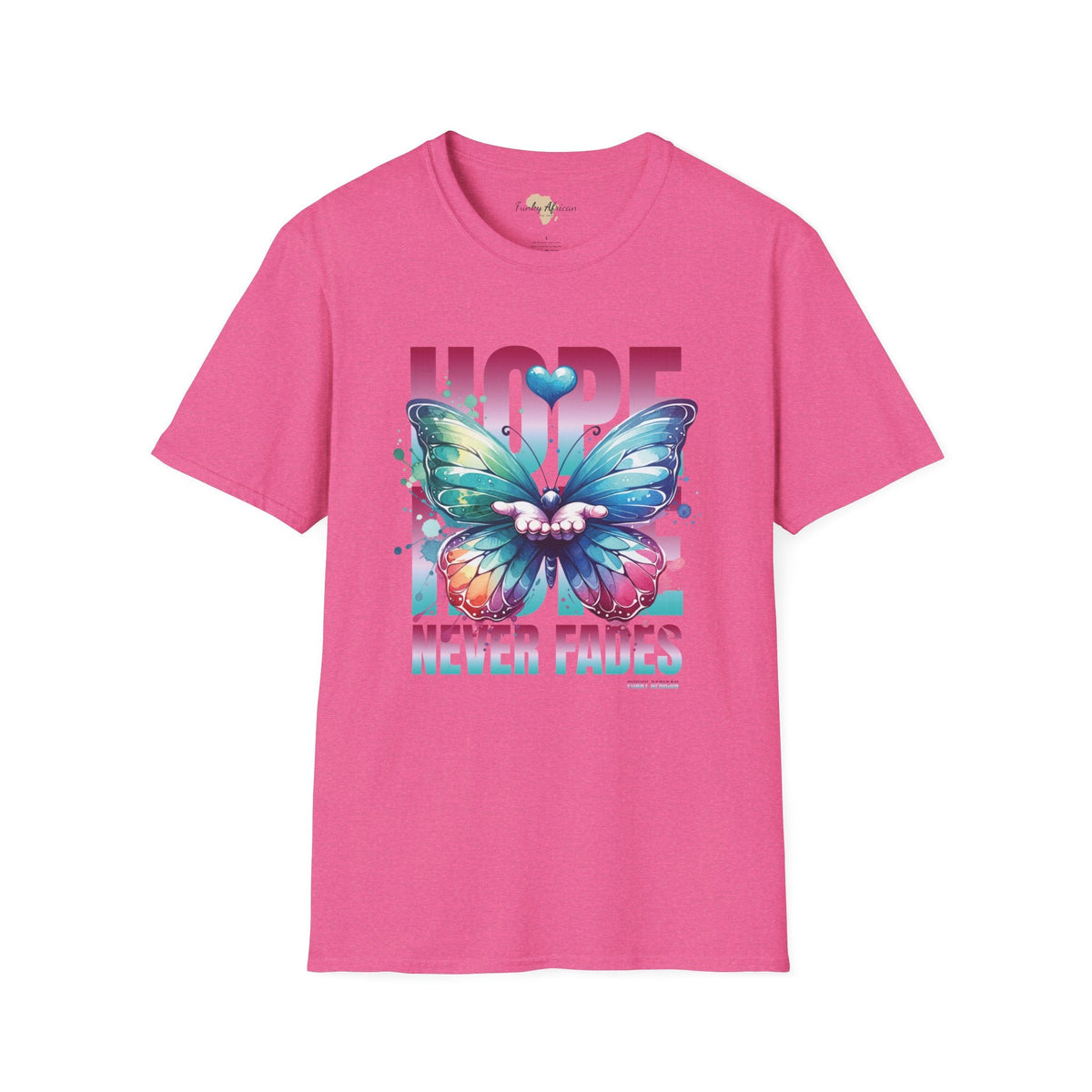 Hope never fails unisex softstyle tee Funky African