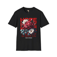 Hope lights the way unisex tee